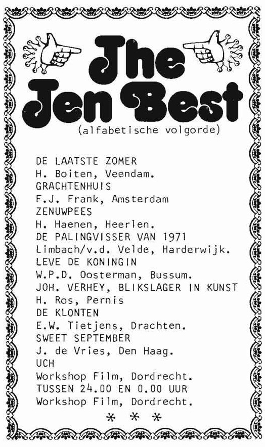 Cineshot jaargang 3 nummer 12 december 1973 1
