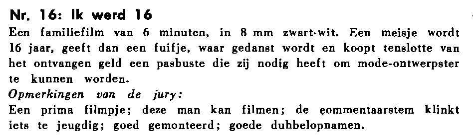 Smalfilm jaargang 27 nummer 5 mei 1960 20