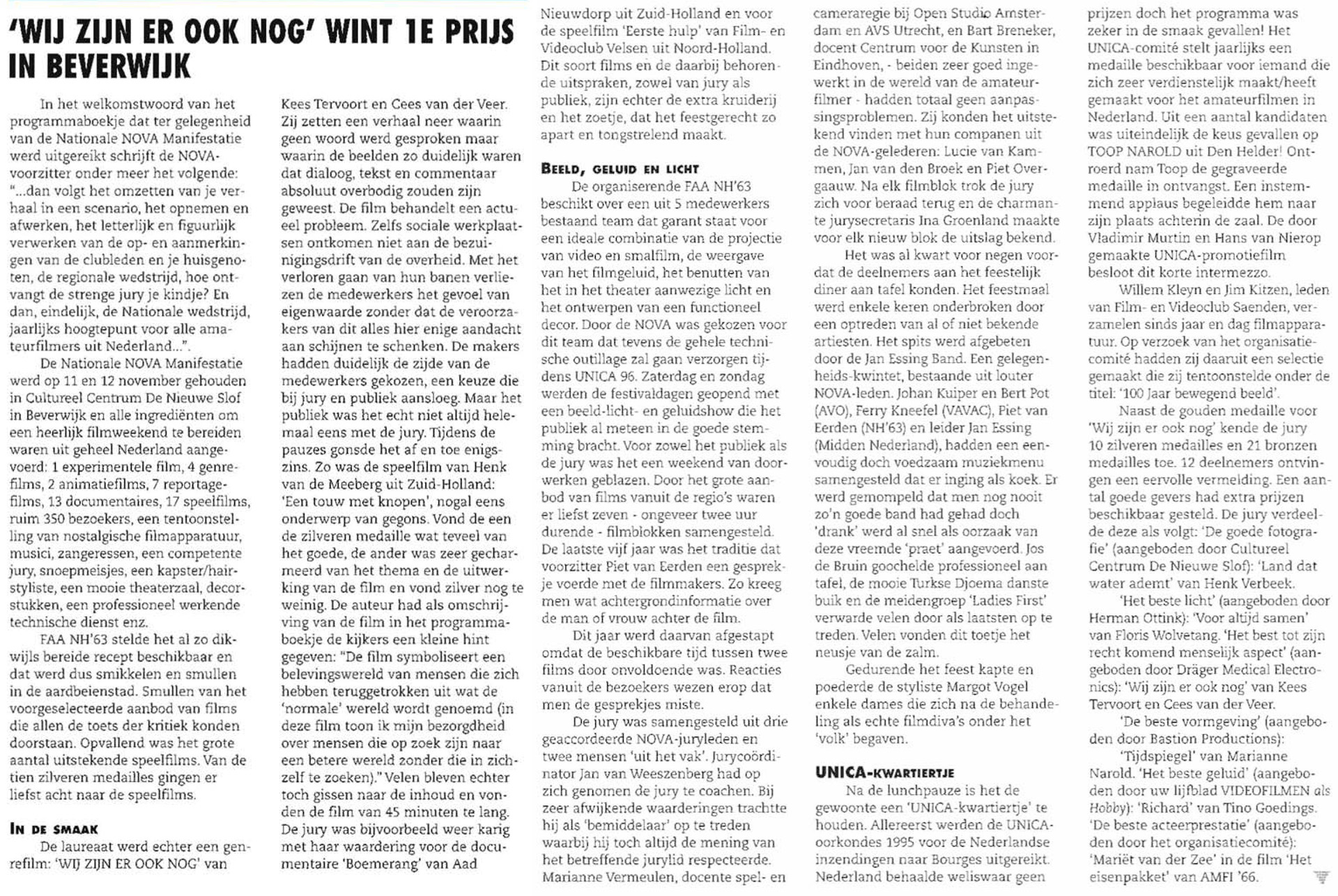 Videofilmen als hobby jaargang 14 nummer 1 1996 3b