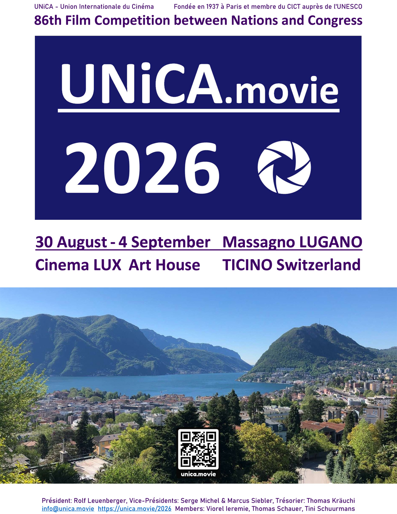 U 26 CHE Lugano Poster A4