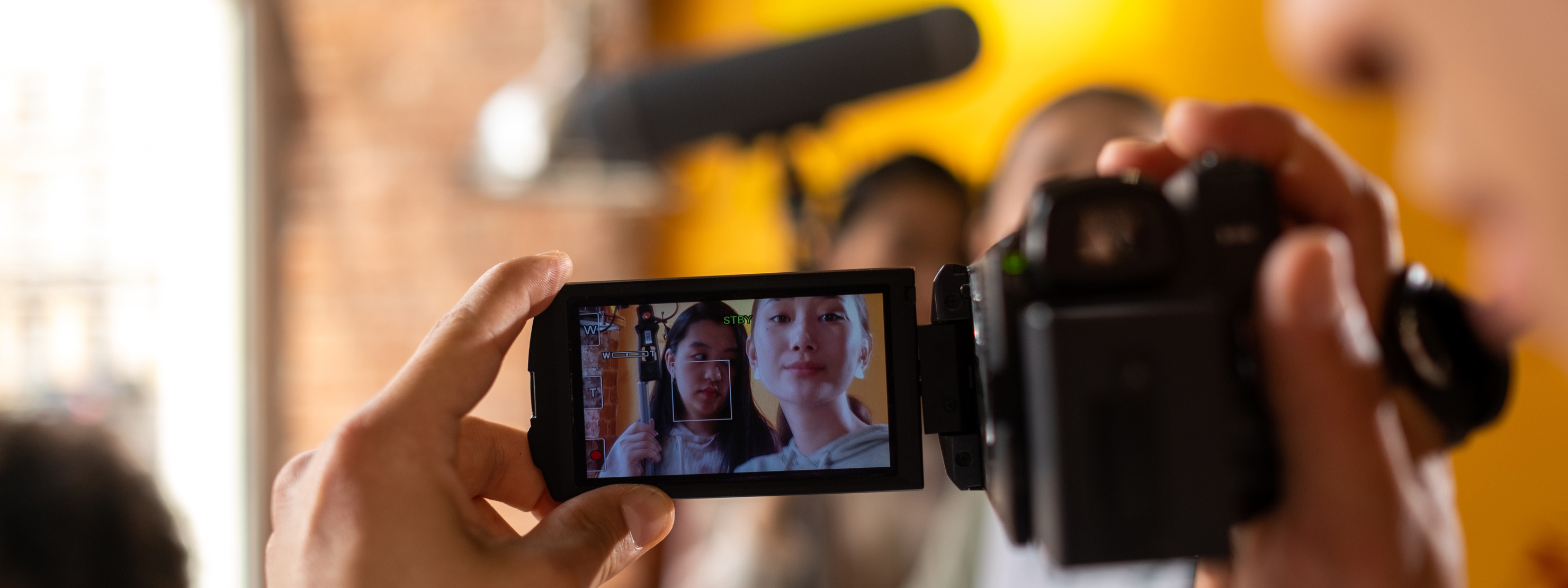 Banner filmtrainingen